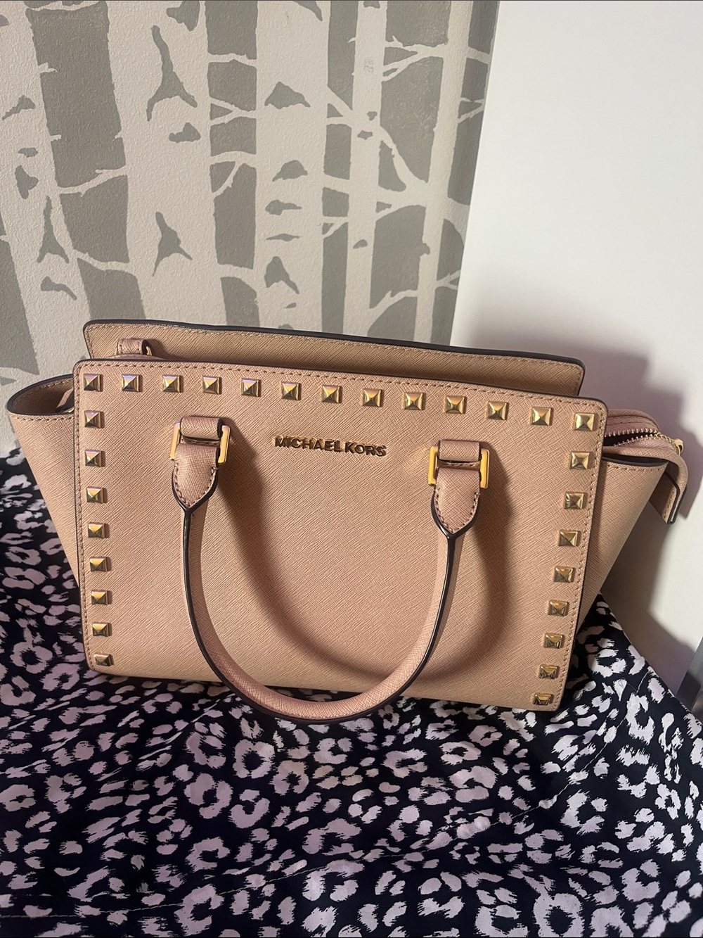 Michael Kors Studded Selma bag